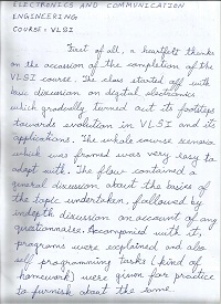 vlsi TESTIMONIAL Photocopy